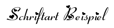 Schriftart 10