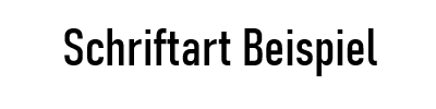 Schriftart 5
