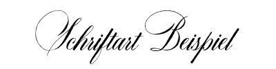 Schriftart 2
