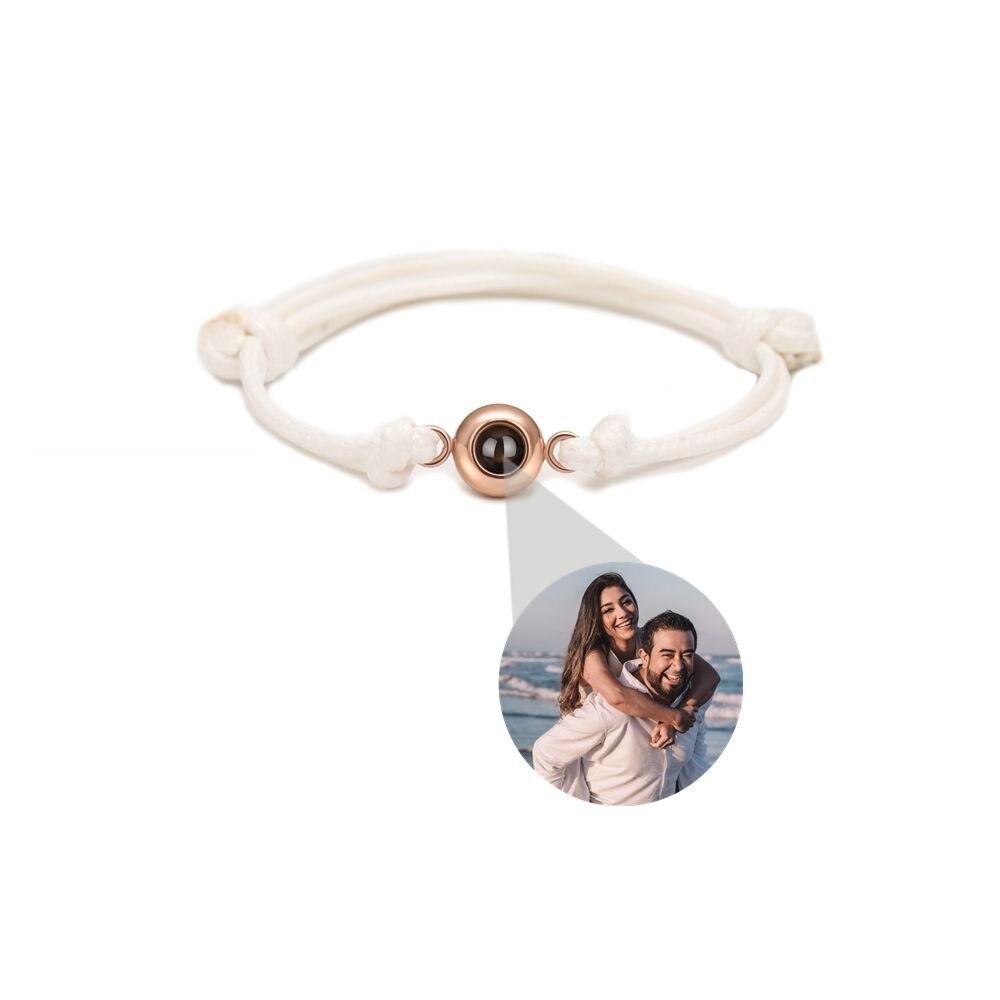 Stoffarmband mit Fotoprojektion – personalisiert mit eigenem Foto