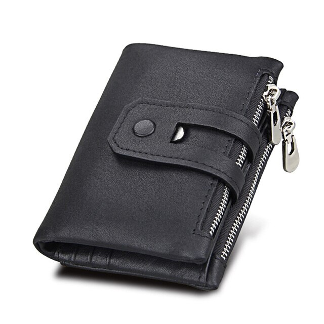 Personalisierte Herren Echtleder Brieftasche mit Lasergravur