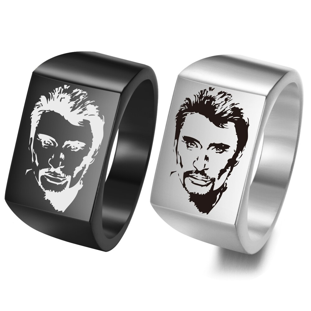 Ring mit Fotogravur Personalisiert | Klasse-Gravur