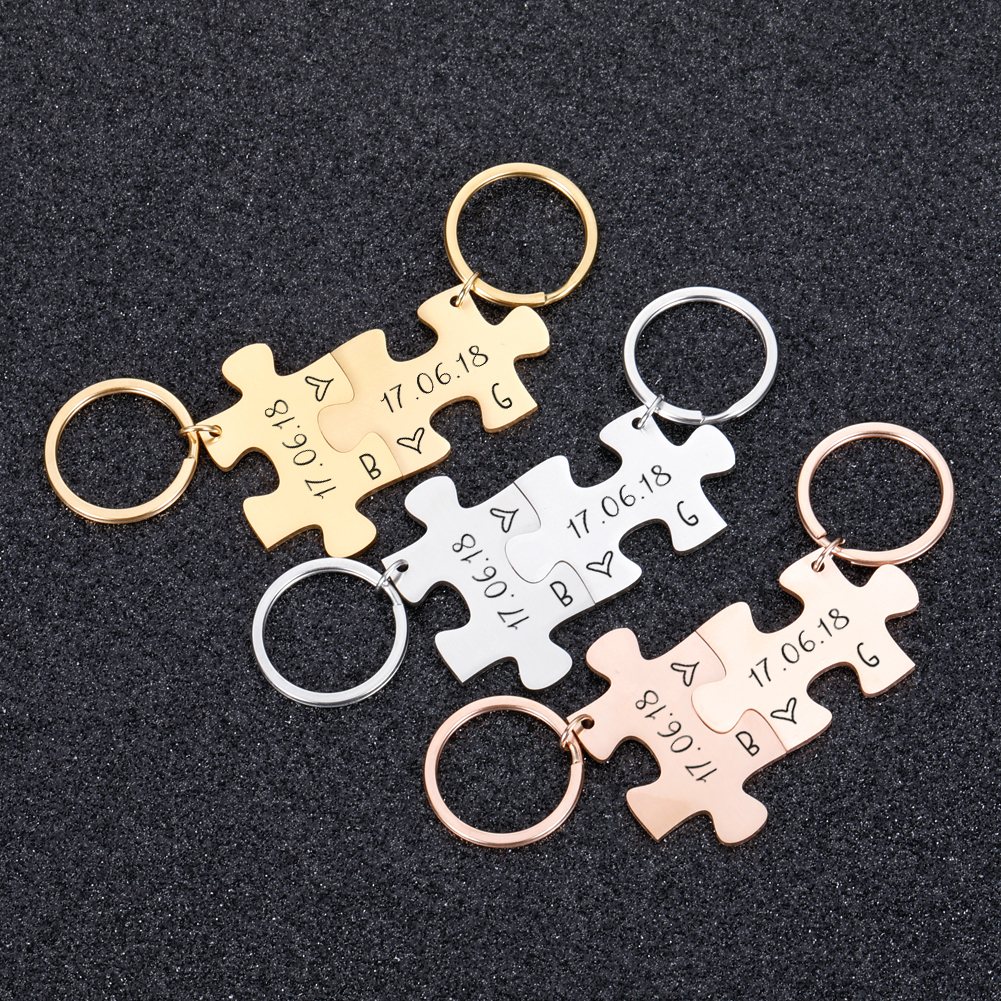 Gravur-Schl-sselanh-nger-Puzzle