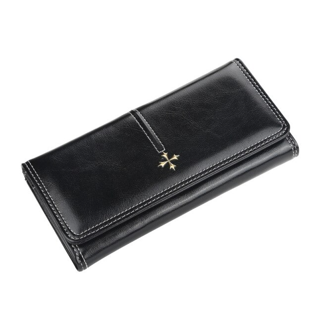 Personalisierte Damen Geldbörse mit Textgravur – Brieftasche mit Namen – Individueller Geldbeutel