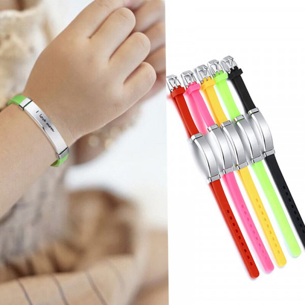 Personalisiertes Kinderarmband mit Gravur | Klasse-Gravur Armband für Kinder