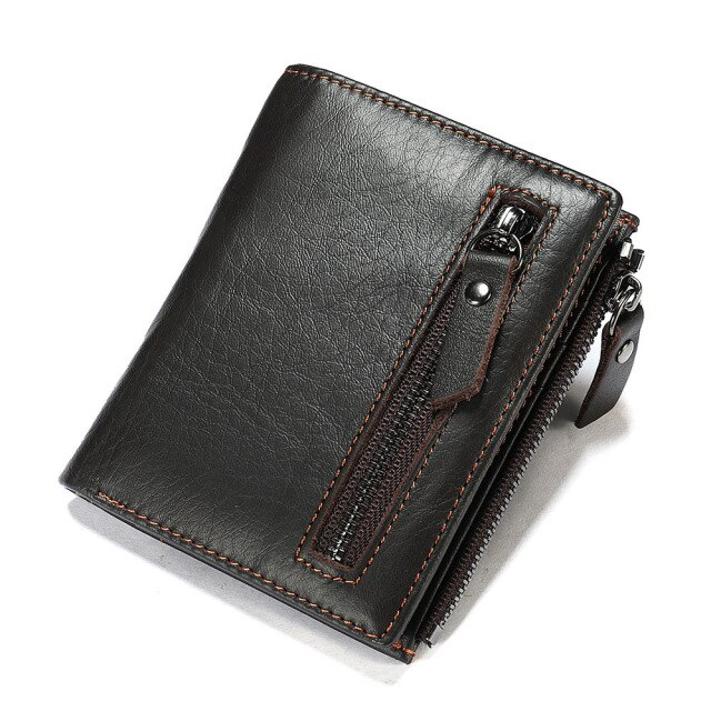 Personalisierte Herren Leder Brieftasche mit individueller Gravur
