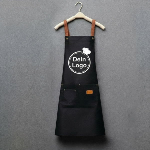 Kochschürze mit eigenem Logo – Personalisierte Schürze (Wasserdicht) | Bestrickt oder Bedruckt