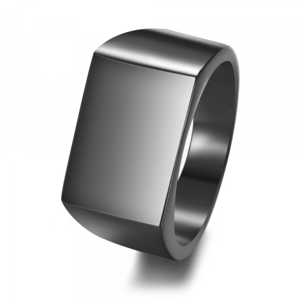 Personalisierter Ring mit Fotogravur | Klasse-Gravur Ring mit eigenem Bild