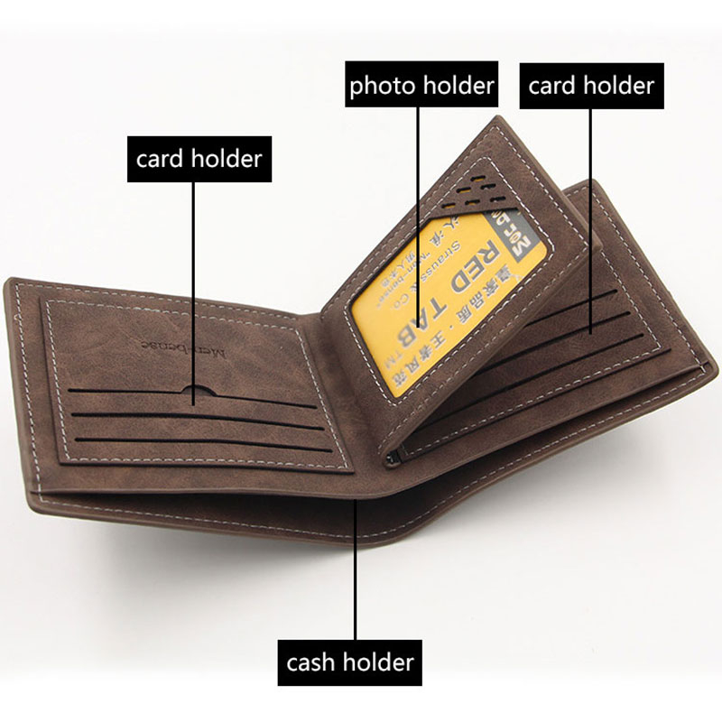 Personalisierter Herren-Geldbeutel mit Portemonnaie
