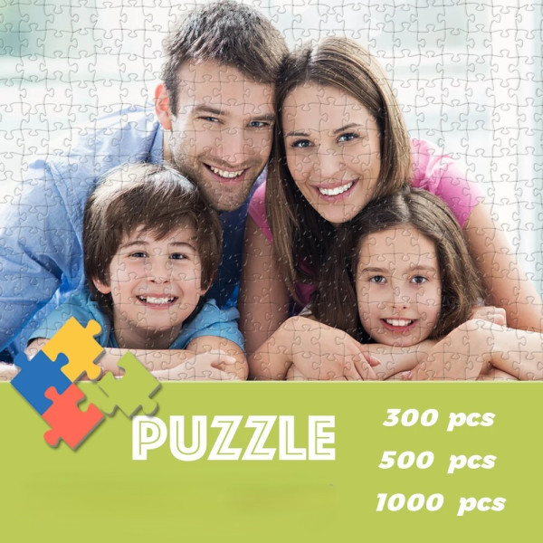 Foto-Puzzle mit eigenem Bild, Personalisiertes Holzpuzzle gestalten