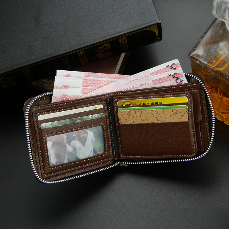 Personalisiertes Herren Portemonnaie mit Brieftasche